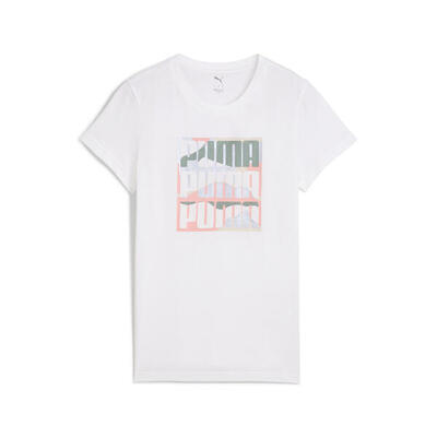 T-shirt GRAPHICS da donna PUMA White