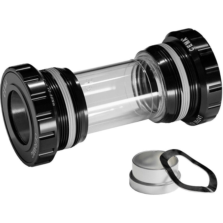 CEMA Bottom Bracket ITA for SRAM GXP, 70 mm, Aluminium, Black