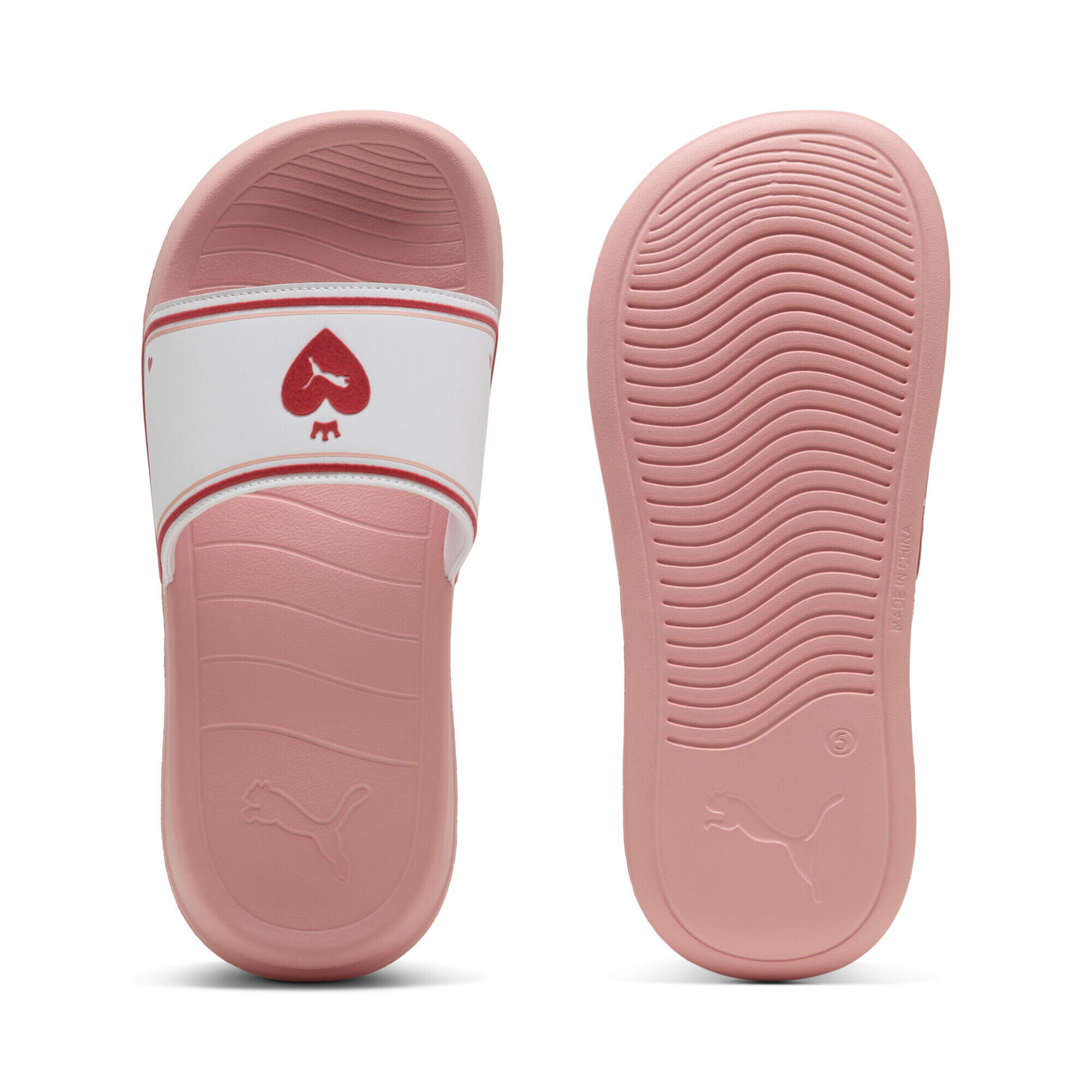 Ciabatte Popcat 20 Idylle da donna PUMA White For All Time Red Pink Fruit 3/7