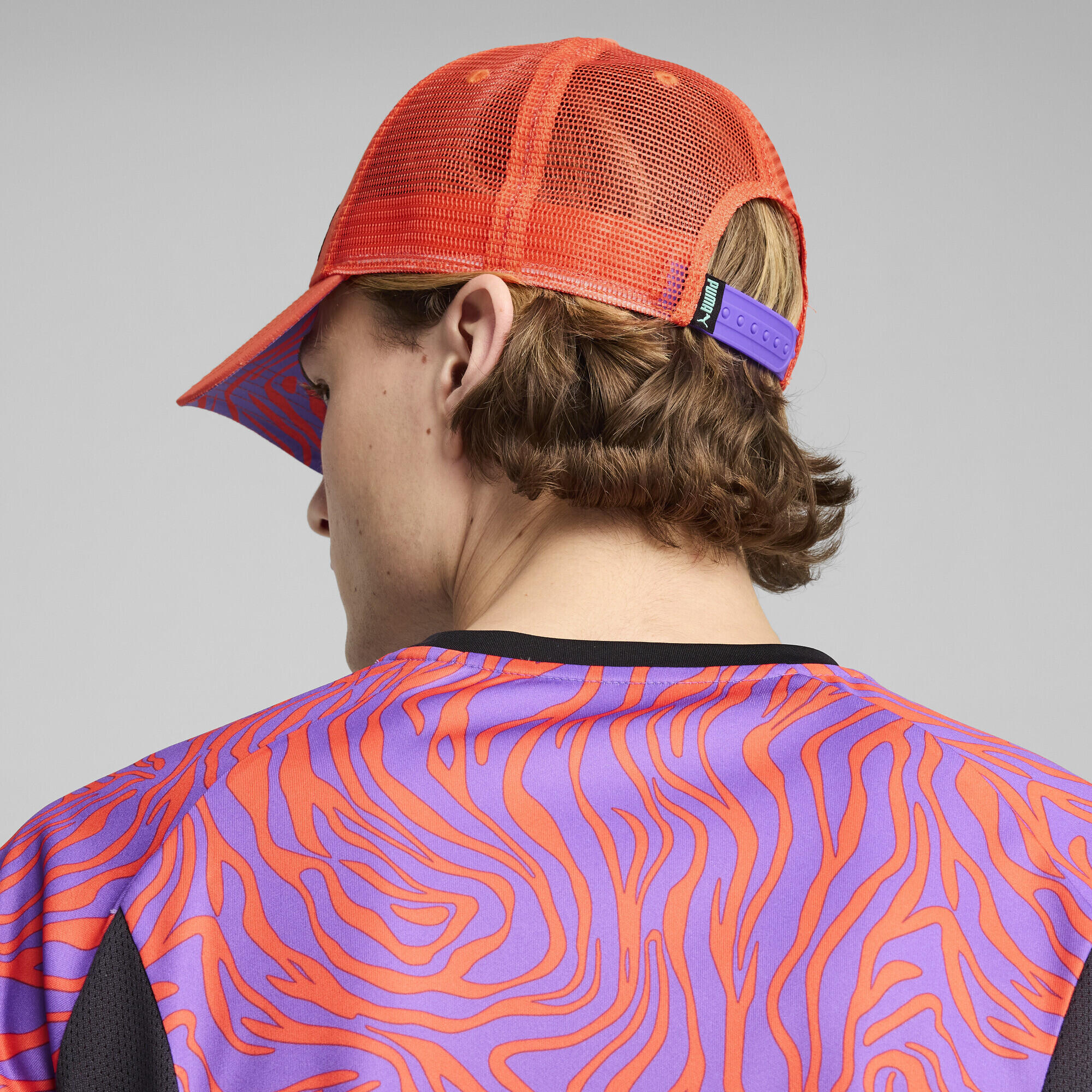 Casquette Neymar Jr PUMA Orange Poppy Black 7/7