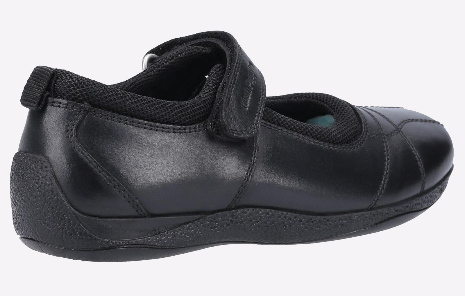 Hush Puppies Clara Junior Girls Leather Memory Foam Shoes 3/4