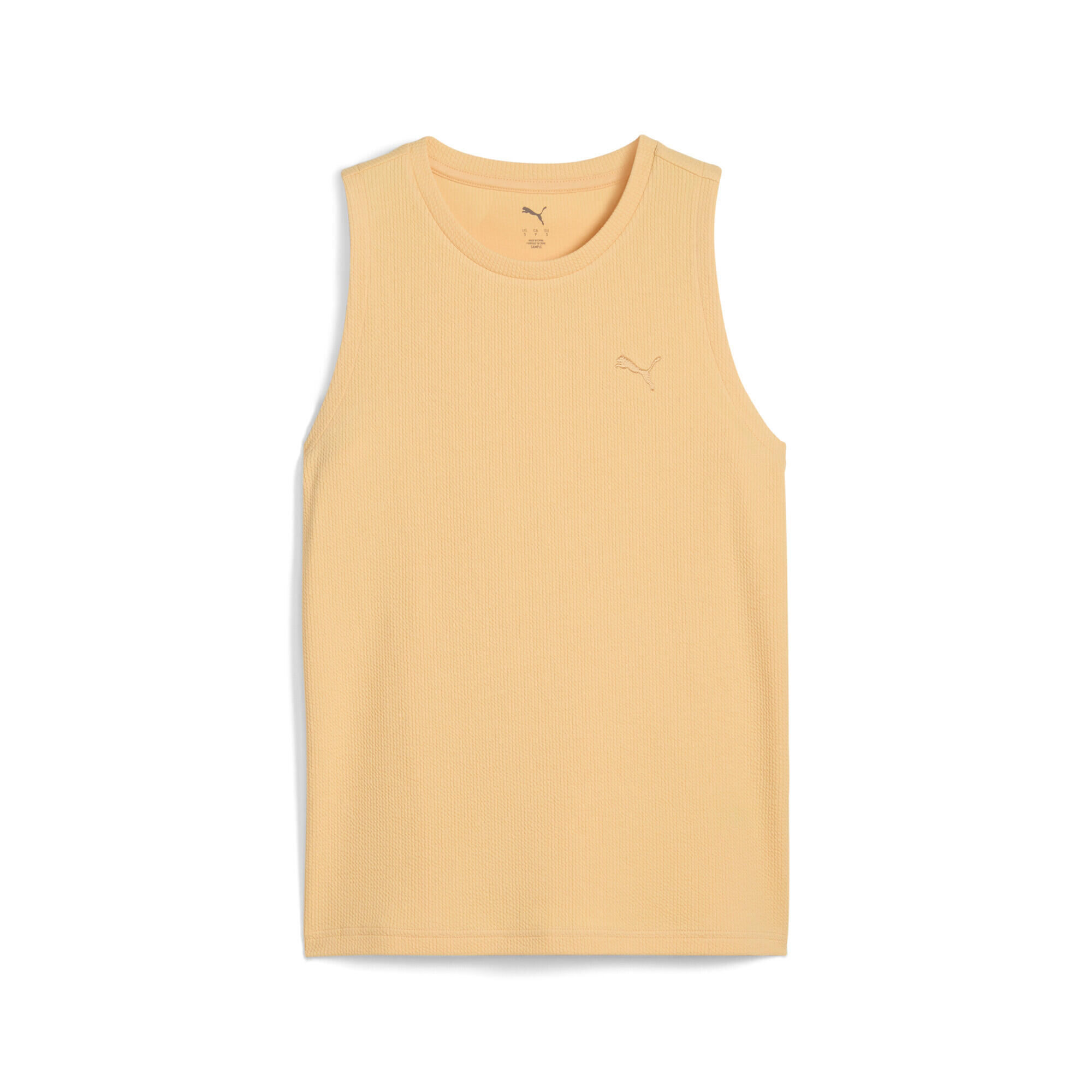 Puma - Débardeur Her Femme Puma Almost Apricot Orange - Débardeur - Jaune|orange - 34 2xs - Decathlon