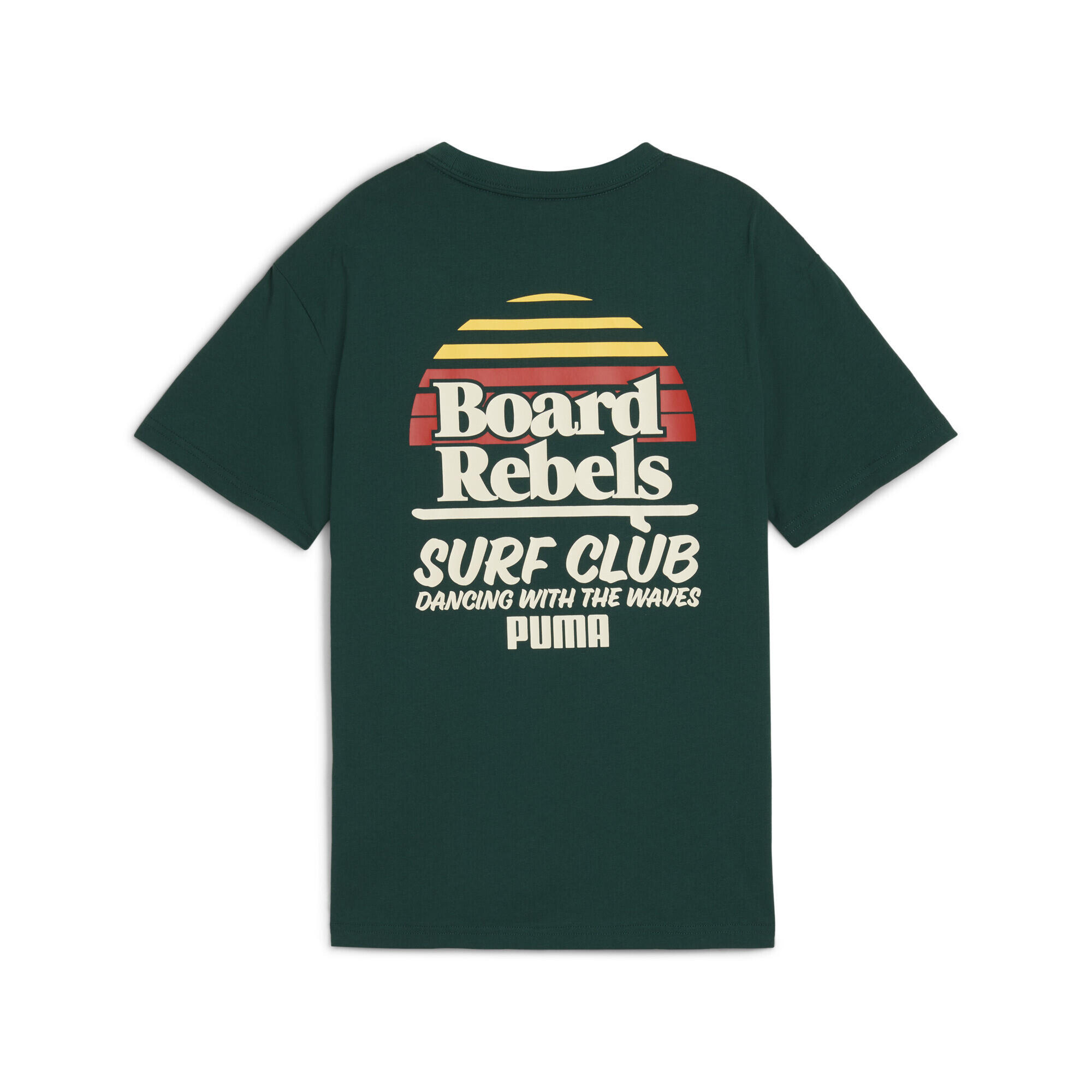 T-shirt grafica Mid 90s per ragazzi PUMA Dark Myrtle Green 6/7