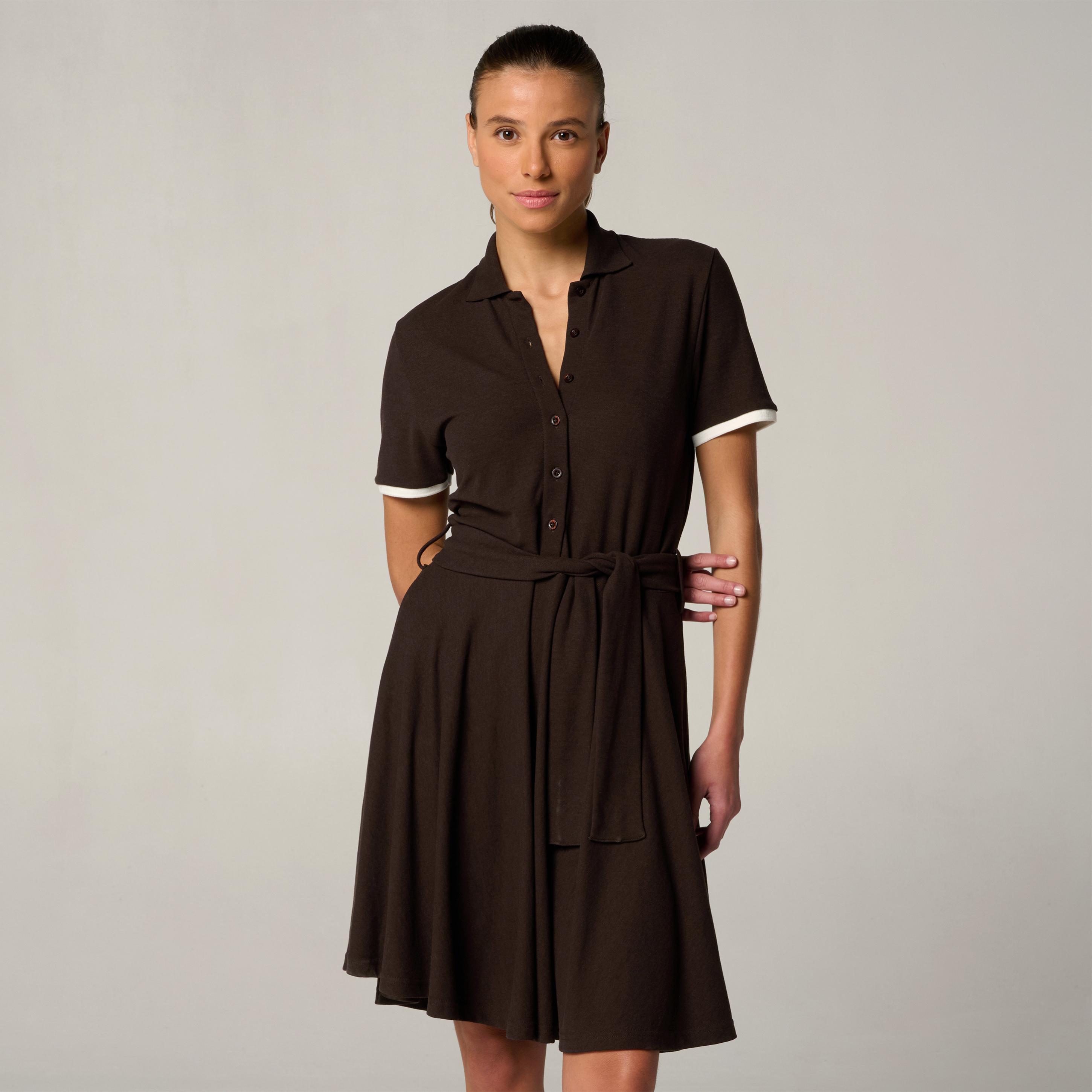 Robe Heritage Femme Roland-Garros - Chocolat 2/5