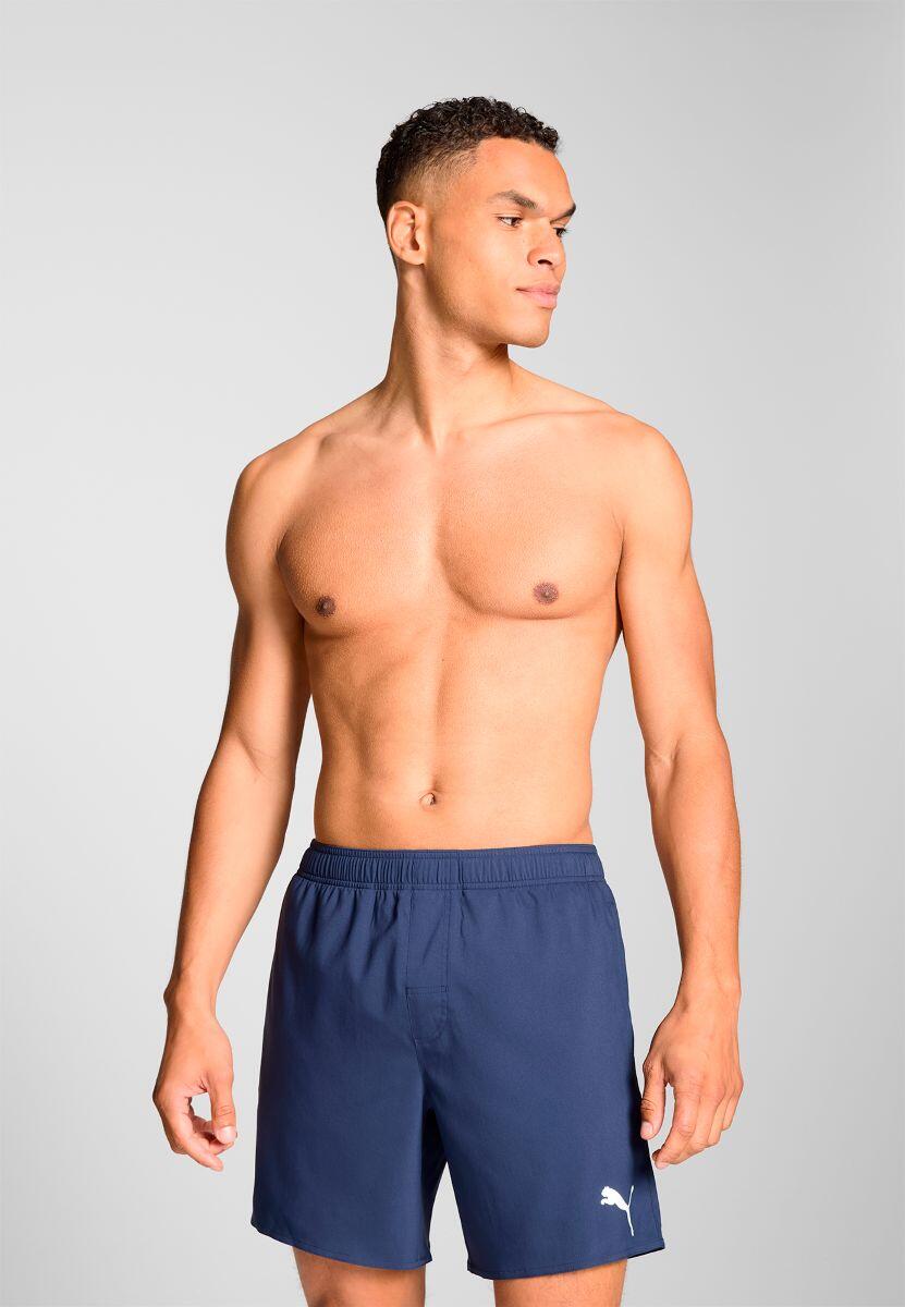 PUMA Badehose Herren Mid Shorts Navy
