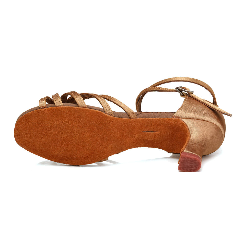 Sapatos de dança Burtan havana para dança de salão salsa, 5 cm 7/7