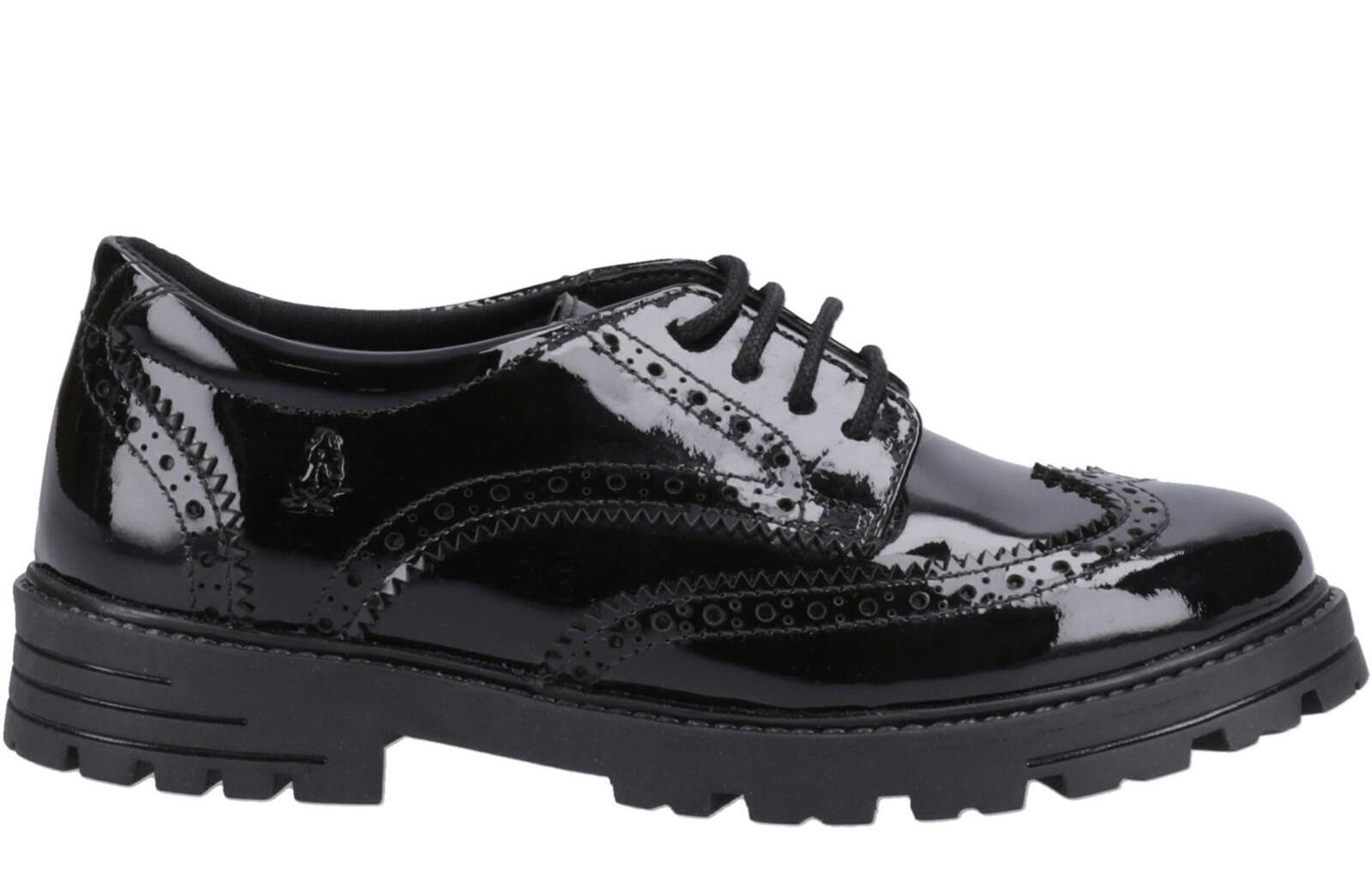 Hush Puppies Maxine Patent Senior Girls School Shoes 1/5