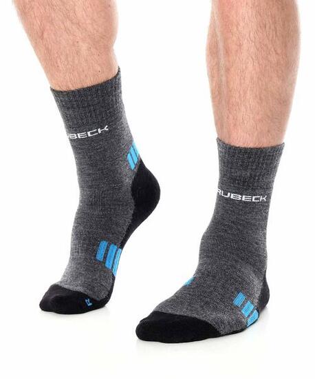 Skarpety męskie trekkingowe z wełną merino Brubeck Trekking Light