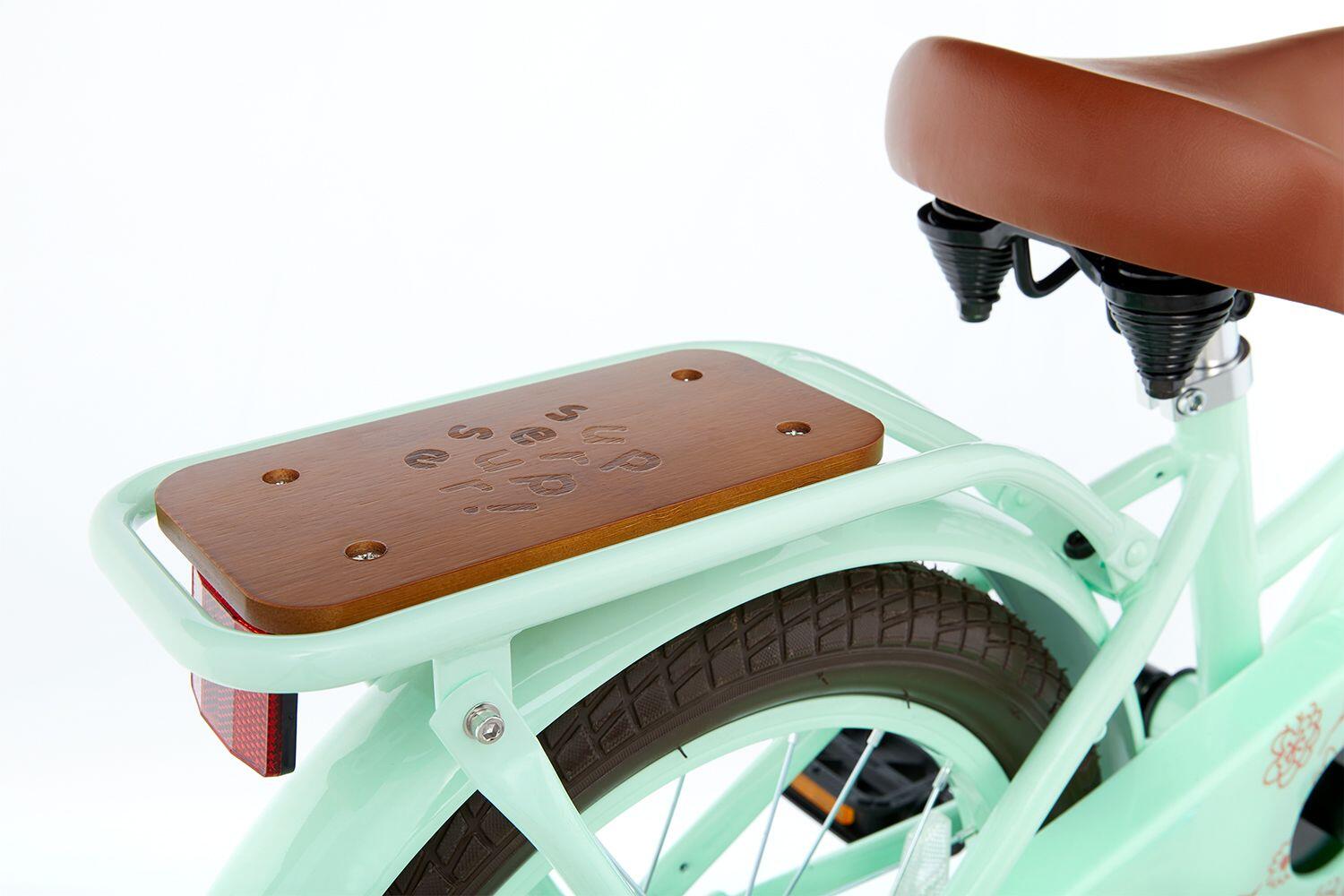 Bici Bambino SuperSuper Cooper Bamboo - Verde pistacchio 5/6