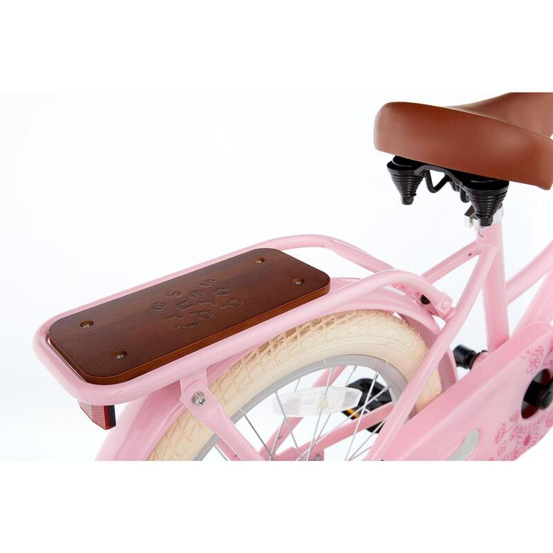 Vélo enfant SuperSuper Cooper Bamboo - 18 pouces - Rose