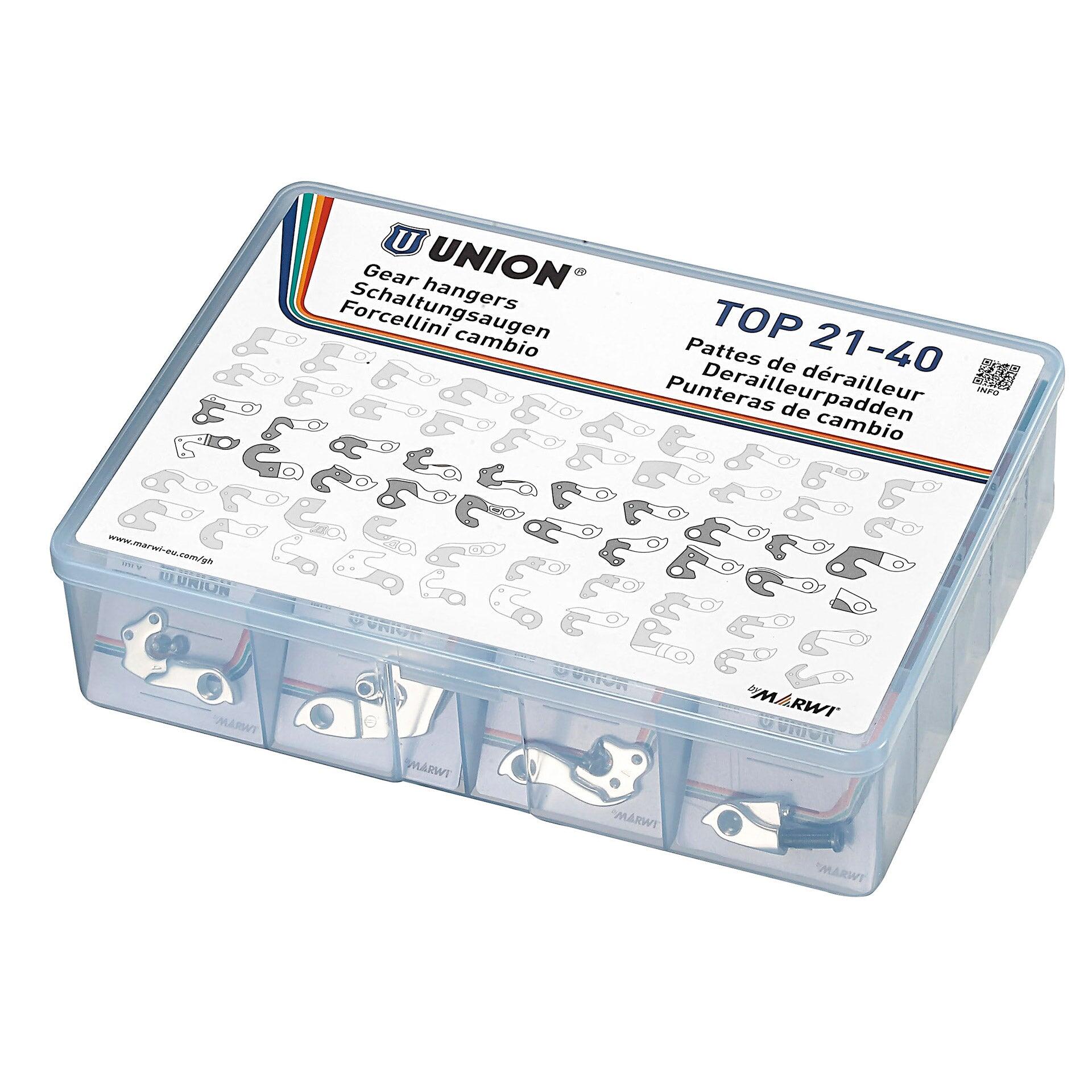 Union Scatola assortimento pattini cambio Top 21-40, 20 pezzi. 2/2