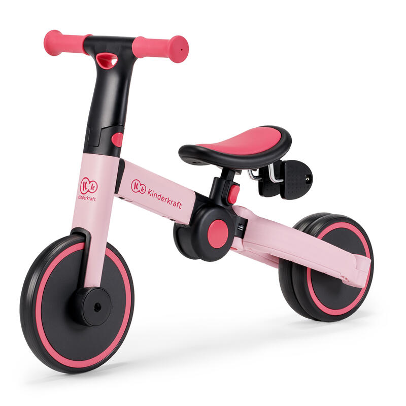 Tricicletă cu pedale Kinderkraft  4Trike, Roz