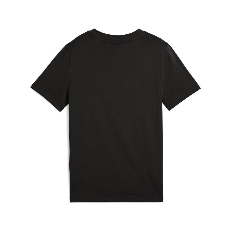 Tricou copii logo mare, mânecă scurtă, albastru PUMA