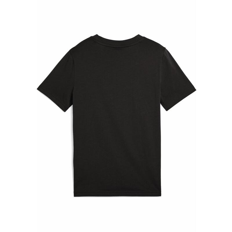 Tricou copii logo mare, mânecă scurtă, albastru PUMA