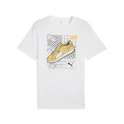 T-shirt Graphics Sneakers Homme PUMA White