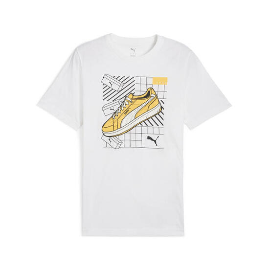T-shirt Graphics Sneakers Homme PUMA White