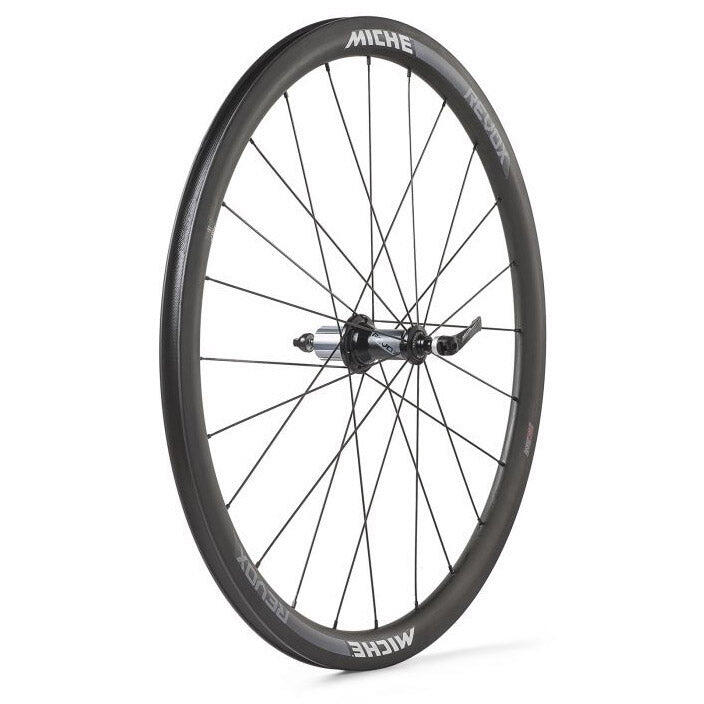 MICHE Miche Revox RC 38 ruote in alluminio Shimano 11v QR (draad).