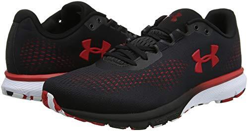 Under Armour Charged Spark - Scarpe Running Uomo, Nero/Rosso 6/6