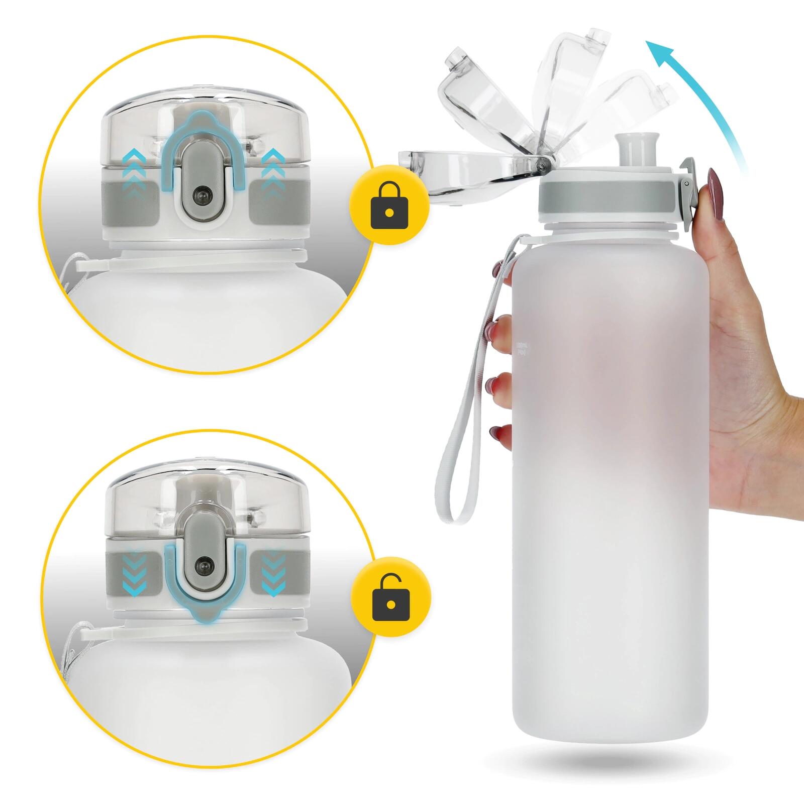 Sport Trinkflasche 4FIZJO 1000 ml 2/7