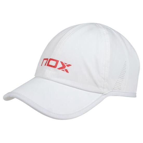 Gorra NOX Blanca/Roja