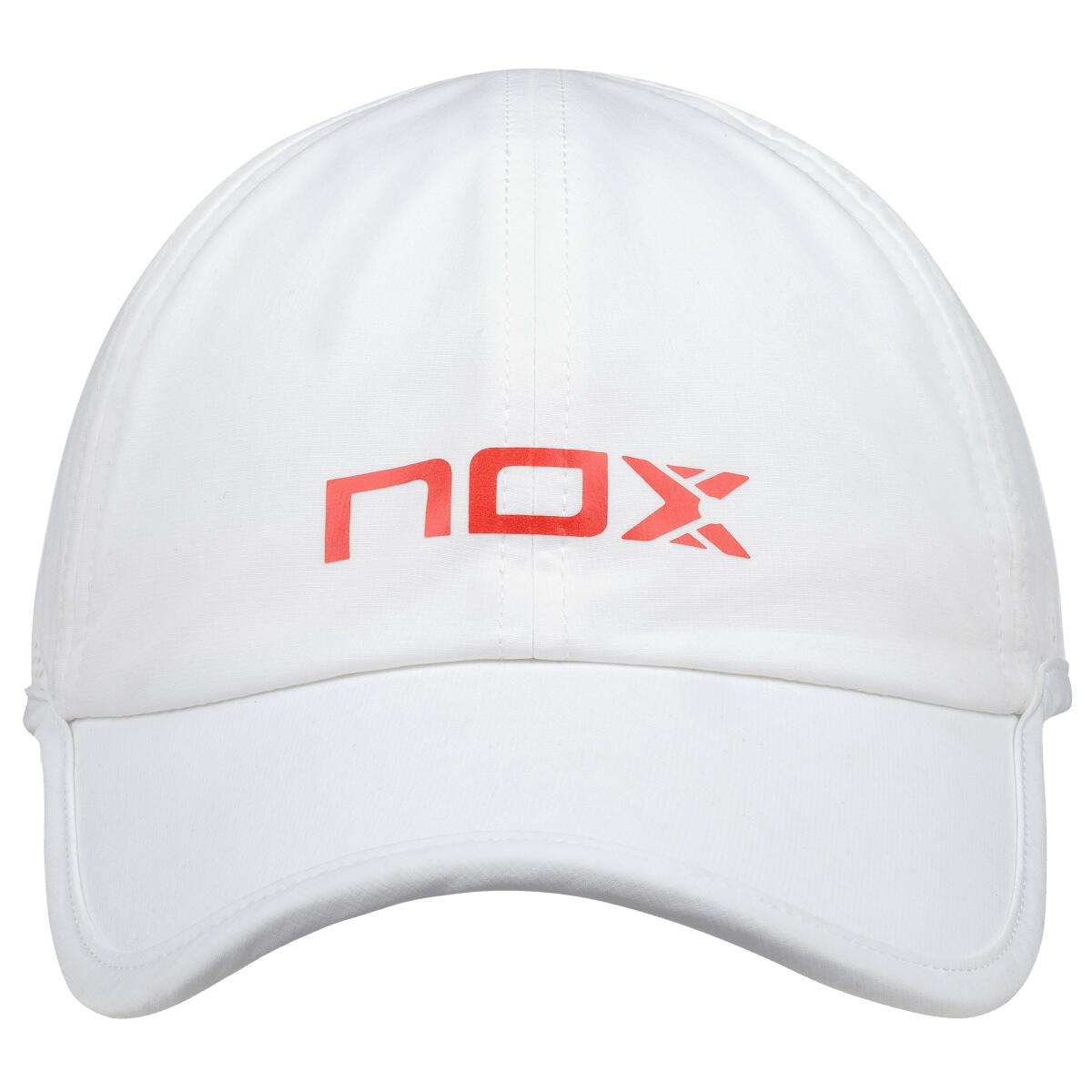 Boné NOX branca/vermelha 2/5