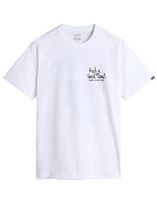 Camiseta para Hombre Vans Good times Blanco