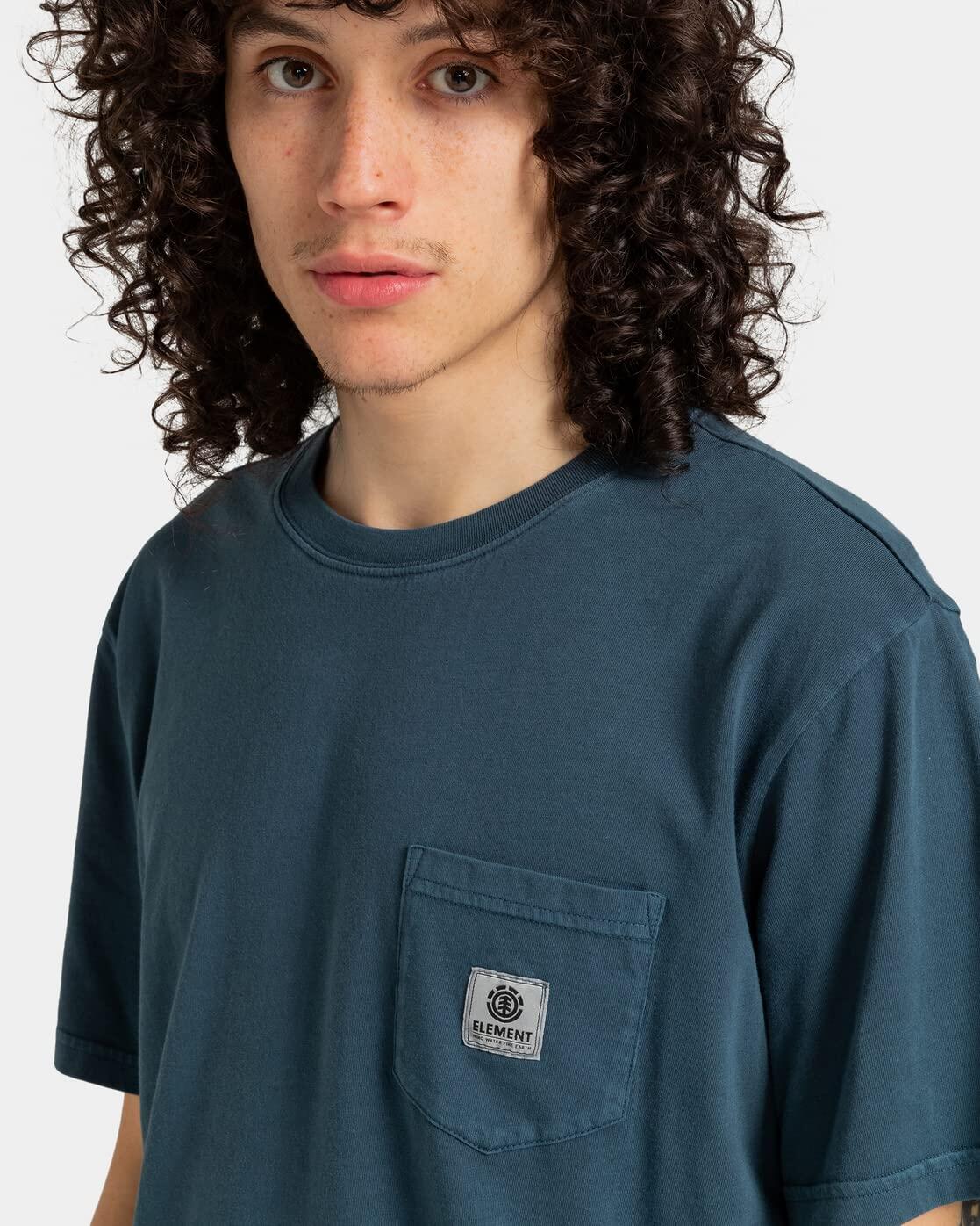 T‑shirt homme Element Basic Pocket bleu marine 5/5