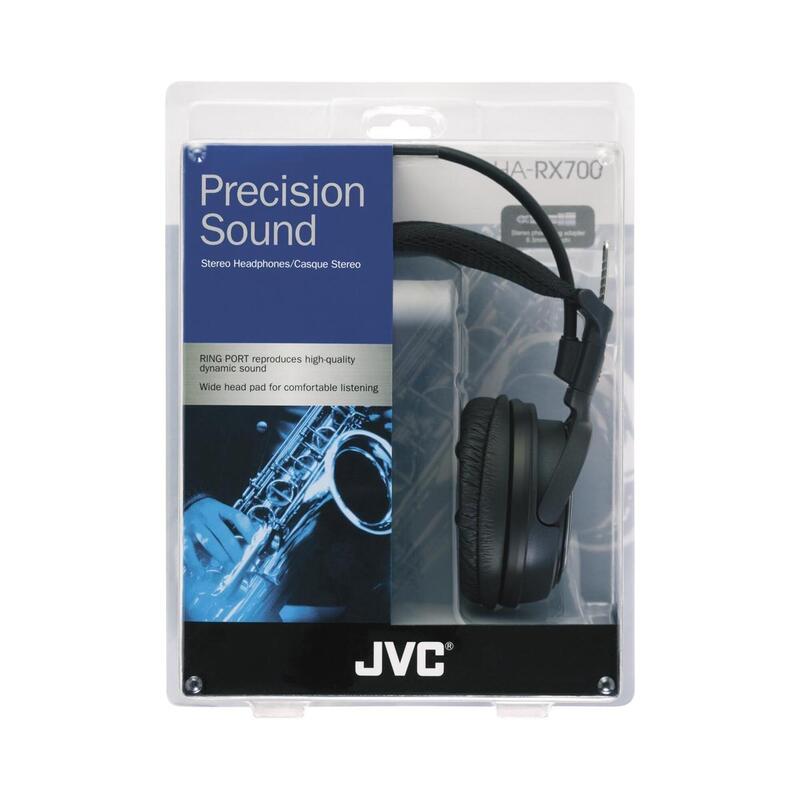 Casti audio Over-Ear JVC HA-RX700-E, Negru