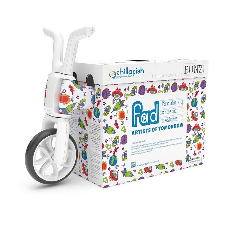 Chillafish Bunzi 2in1 FAD6 Balance Wheel, Când monștrii întâlnesc stelele