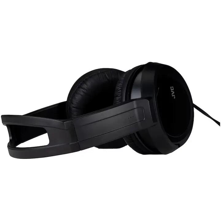 Casti audio JVC HA-RX330, Cu Fir, Over-Ear, negru 5/6