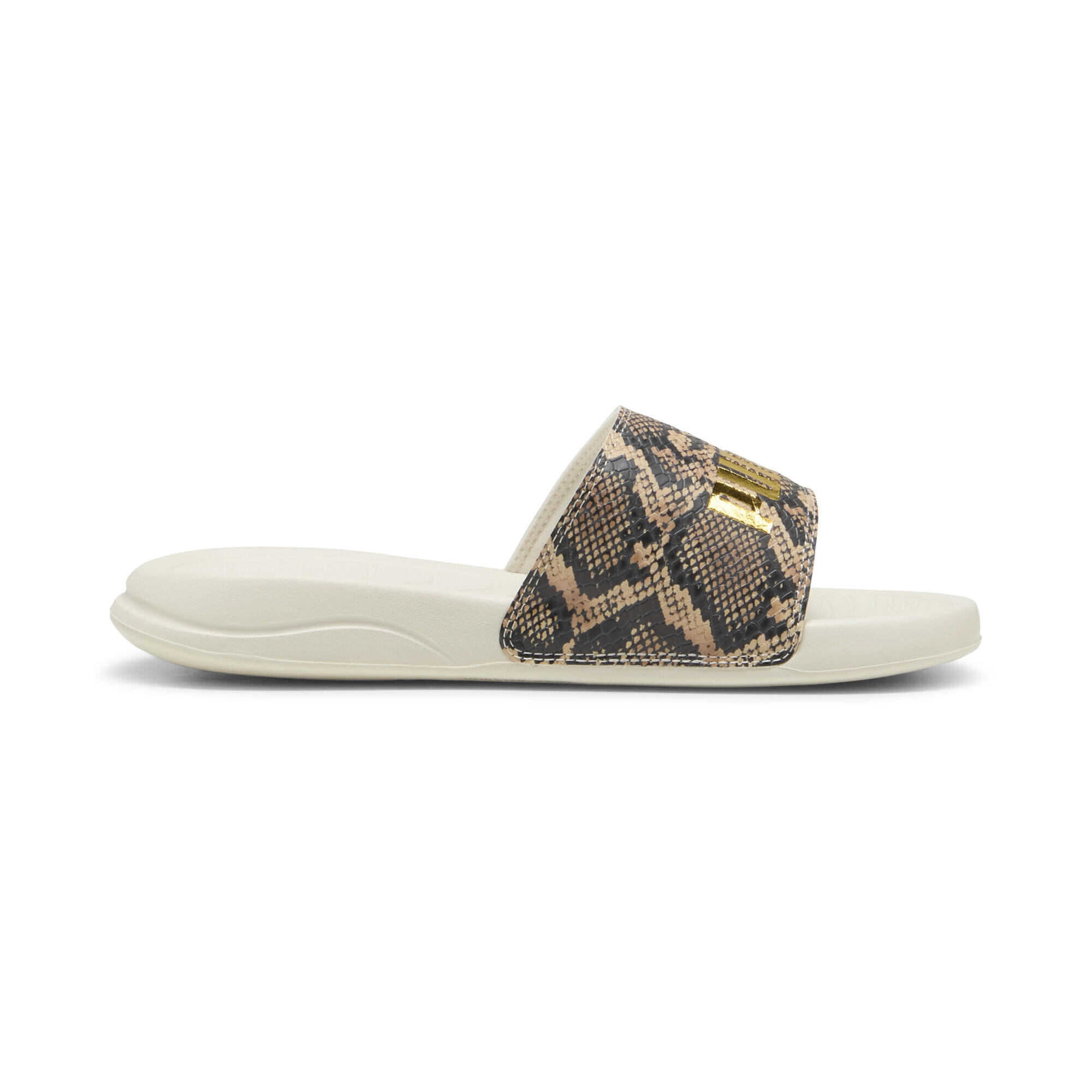 Claquettes Popcat 2.0 Snake Chic Femme PUMA Alpine Snow Gold White 5/7