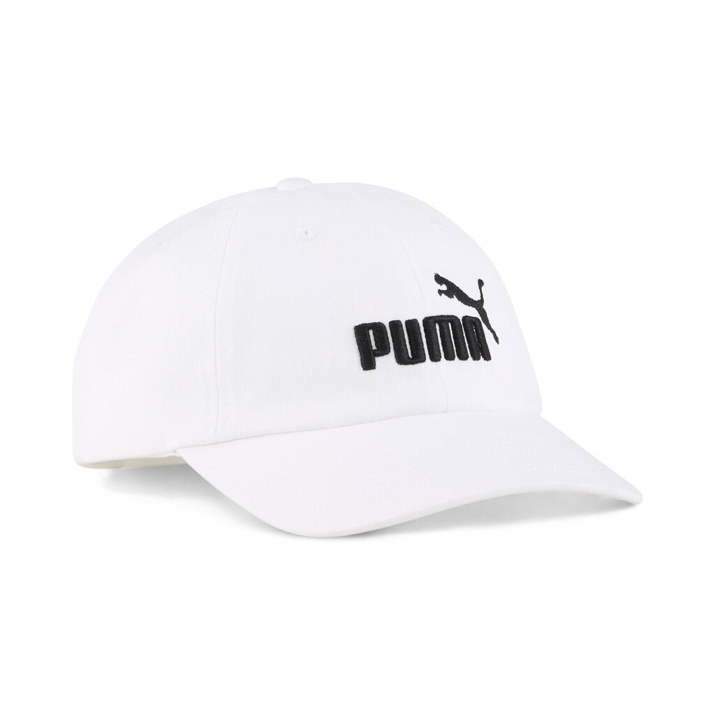 Cap Puma Ess No.1 Logo Bb Cap Jr, White, Kids