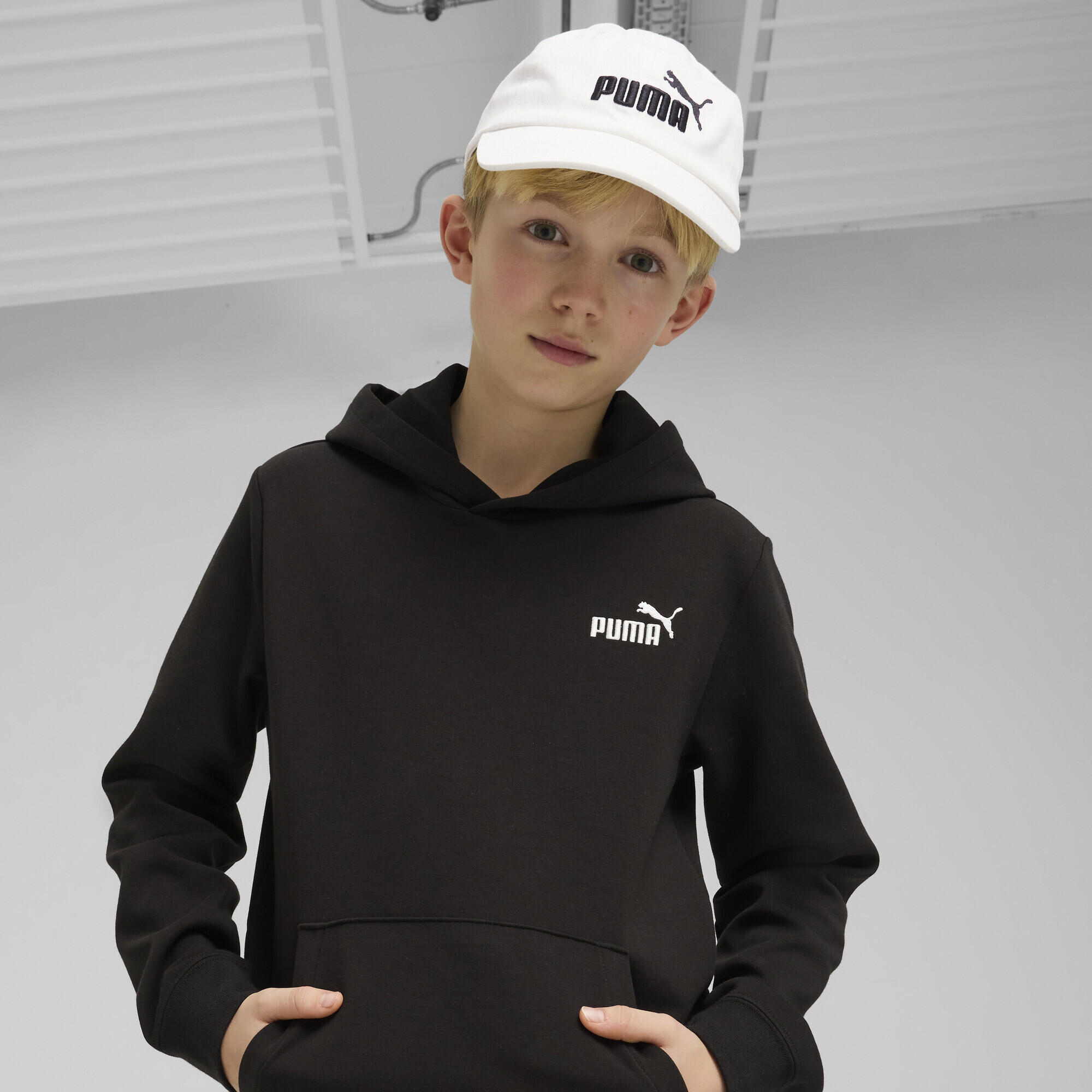 ESS No.1 Logo baseballpet voor jongeren PUMA White 4/7