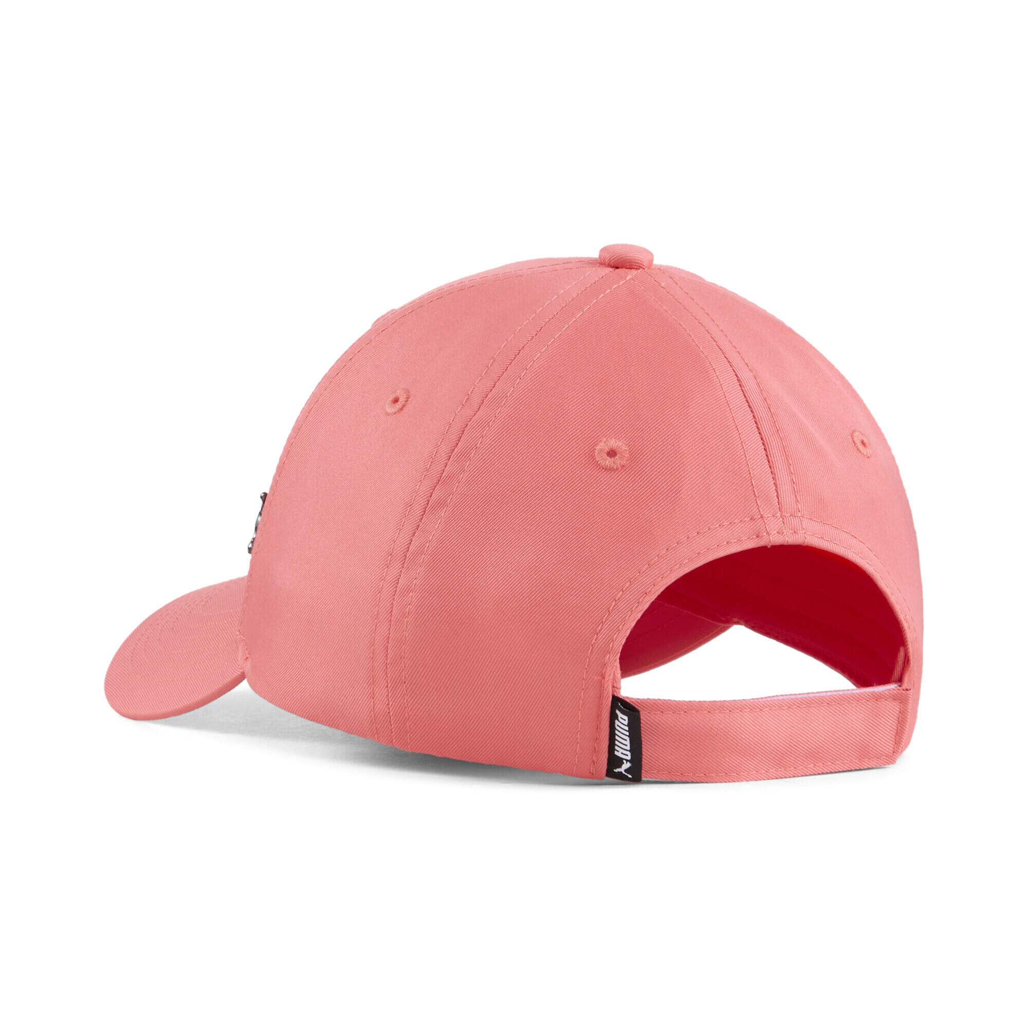 ESS Metal PUMA Cat baseballpet voor jongeren PUMA Peach Frost Red 4/4