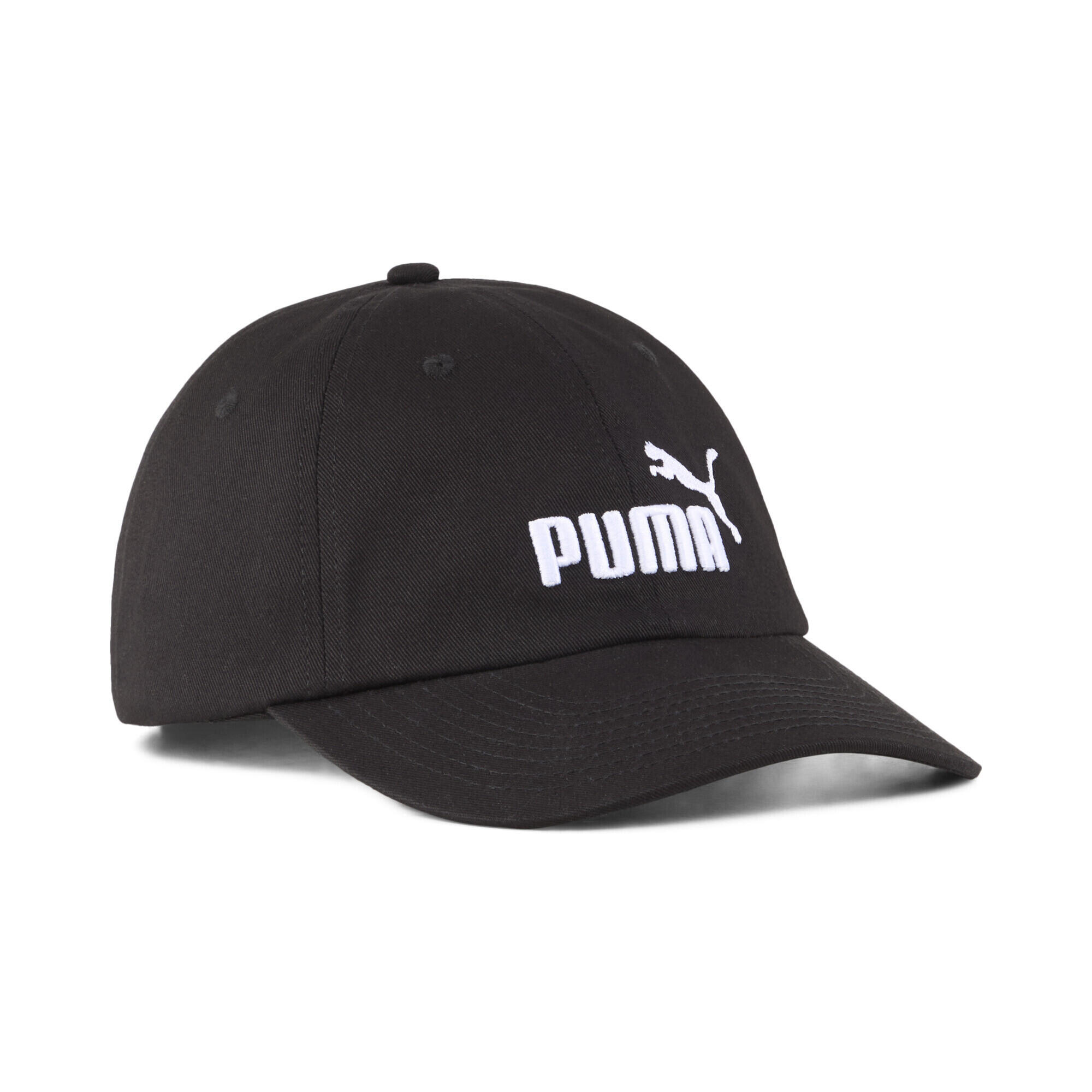 Boné puma ess no.1 logo bb cap, preto, unissex