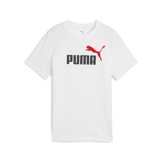 Essentials Colour No.1 Logo T-Shirt Jungen PUMA White