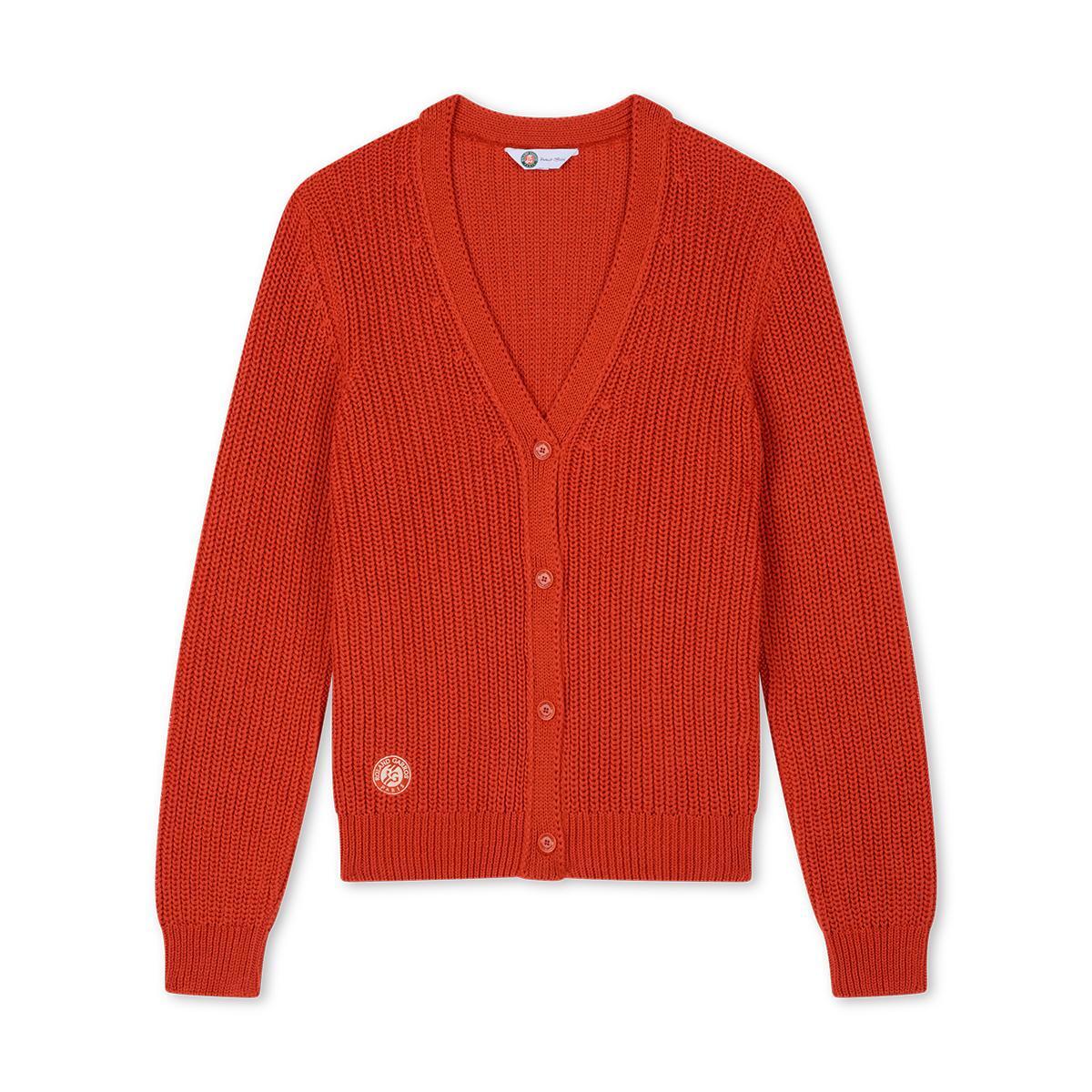 Cardigan Heritage Femme Roland-Garros - Terre battue 5/5