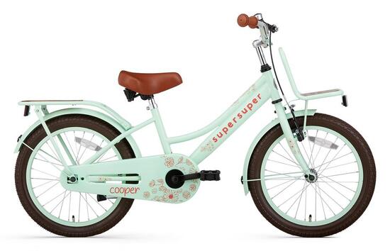 Bici Bambino SuperSuper Cooper Bamboo - Verde pistacchio
