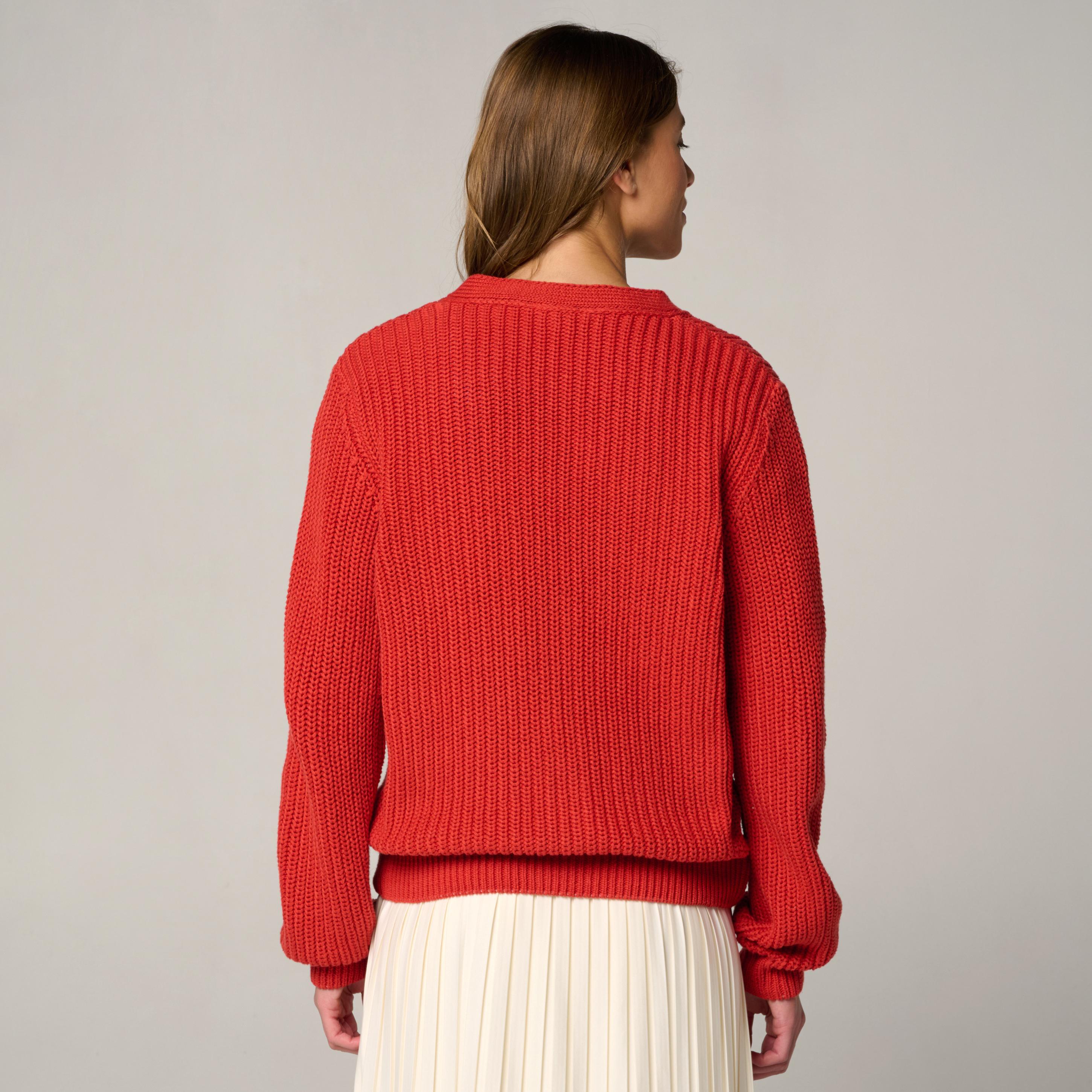 Cardigan Heritage Femme Roland-Garros - Terre battue 4/5