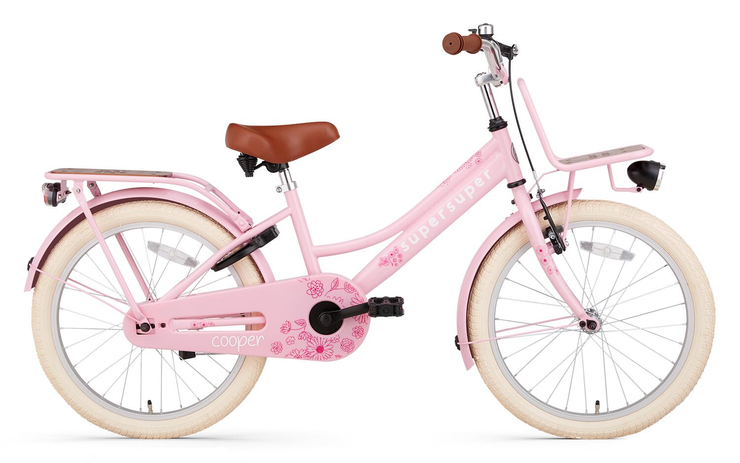 SUPERSUPER SuperSuper Cooper Bamboo Kinderfahrrad Pink