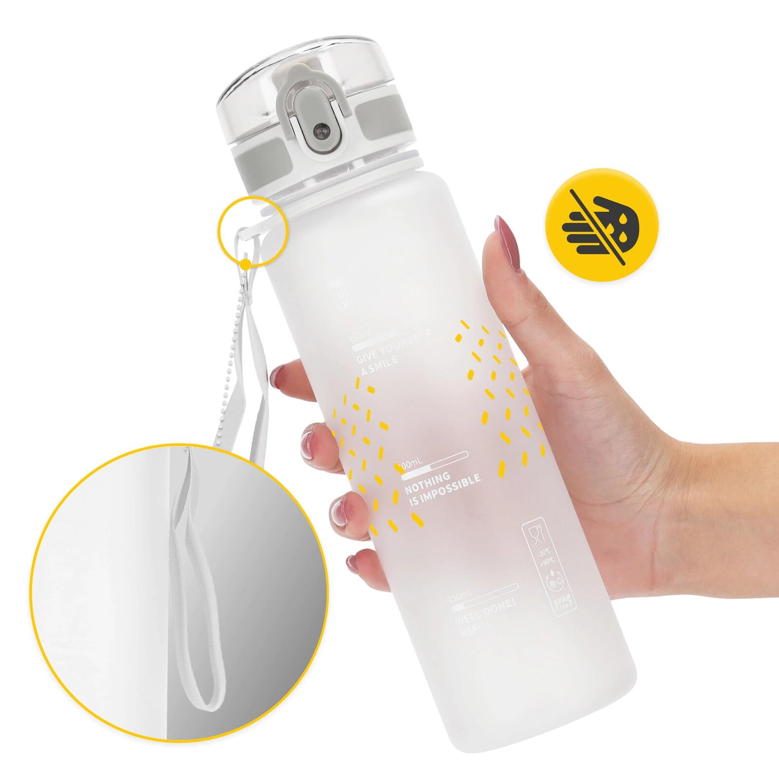 Sport Trinkflasche 4FIZJO 650 ml 5/7