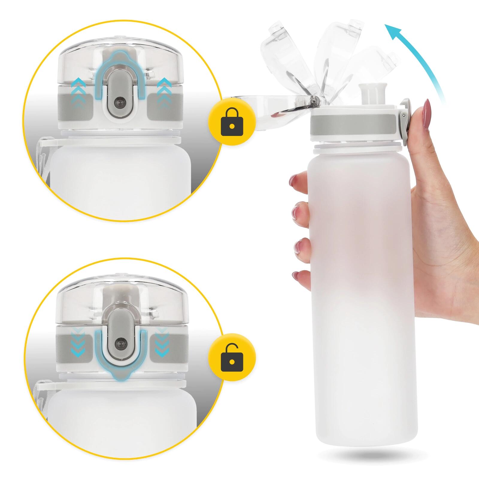Sport Trinkflasche 4FIZJO 650 ml 2/7