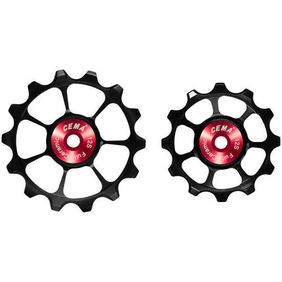 Cema pulegge cambio per SRAM AXS/XPLR 12v nero.