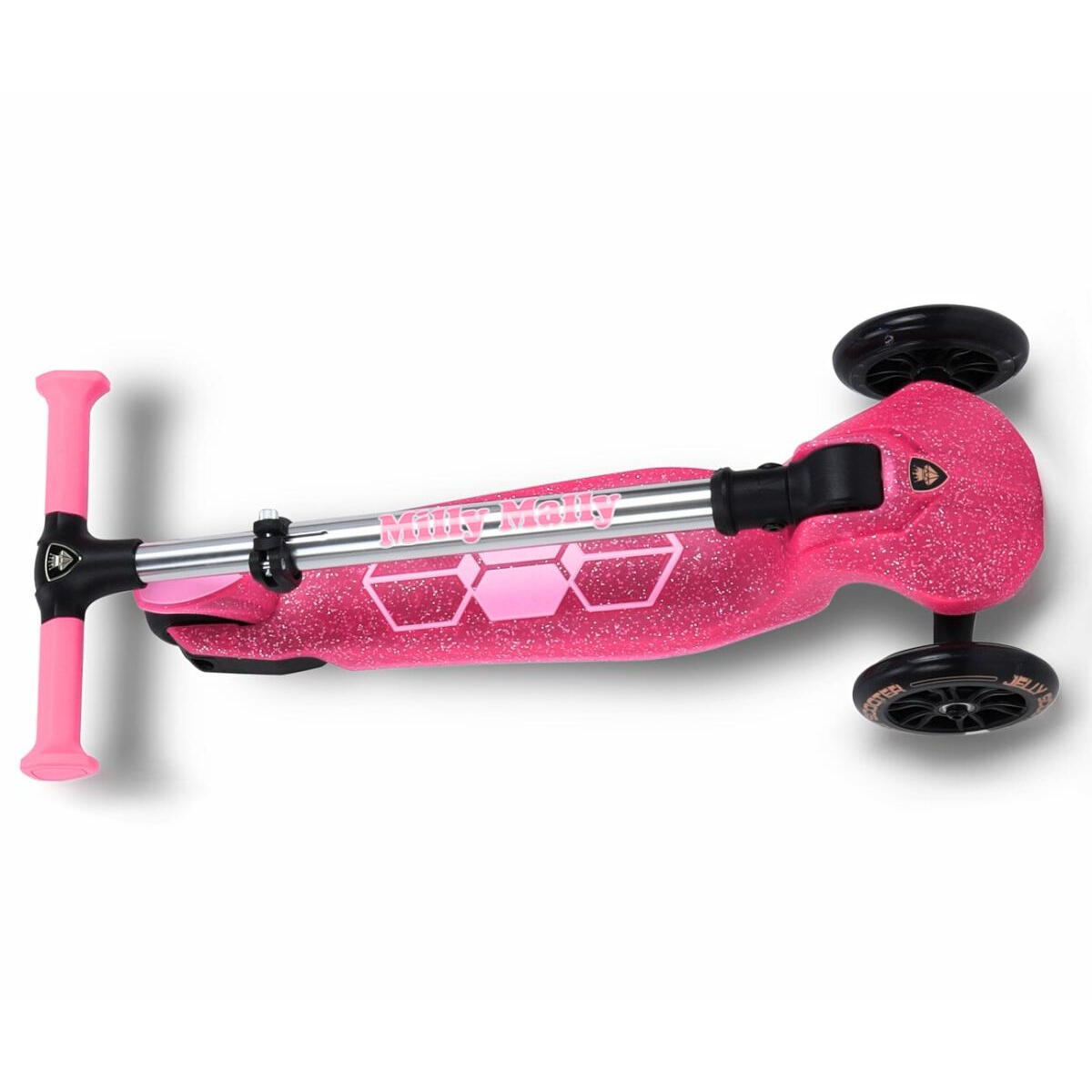Scooter Jelly Pink roues LED 3/7