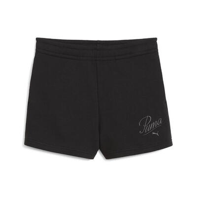 Essentials script short voor jongeren puma black
