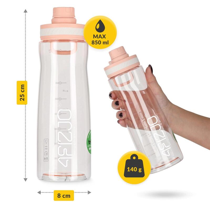 Sportowa butelka na wodę 4FIZJO 850 ml