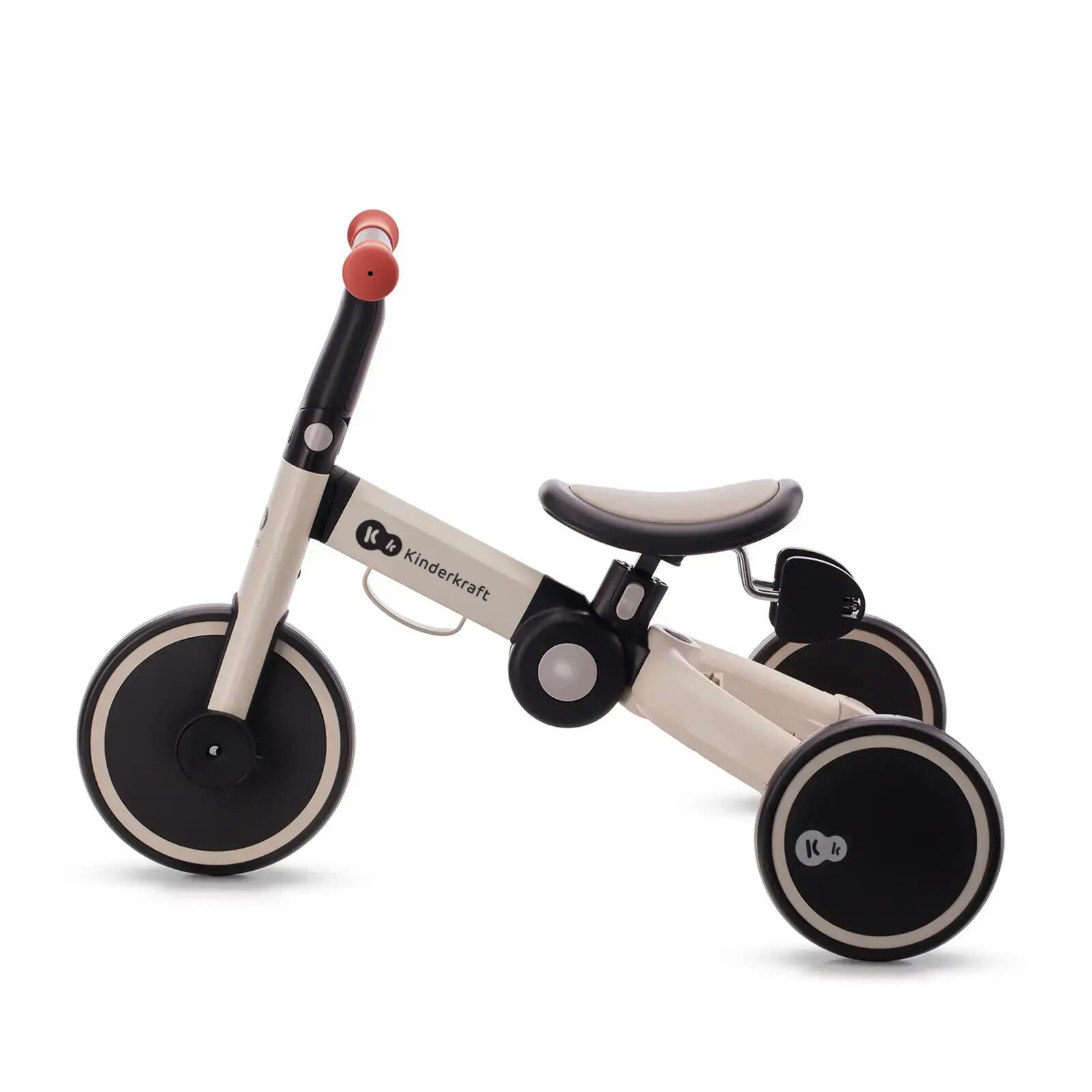 Bicicleta Kinderkraft 4Trike , Transformabila in tricicleta, 8 inch, Silver/Grey 6/15