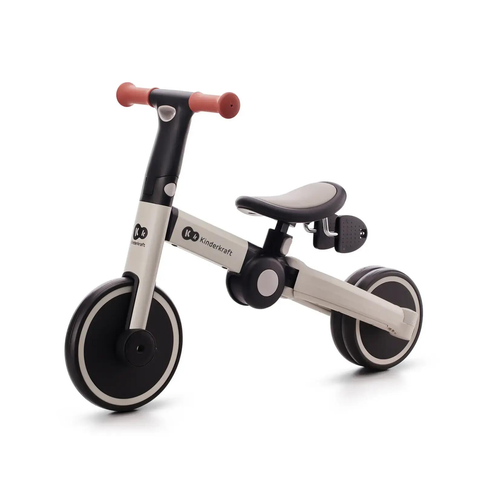 Bicicleta Kinderkraft 4Trike , Transformabila in tricicleta, 8 inch, Silver/Grey 4/15