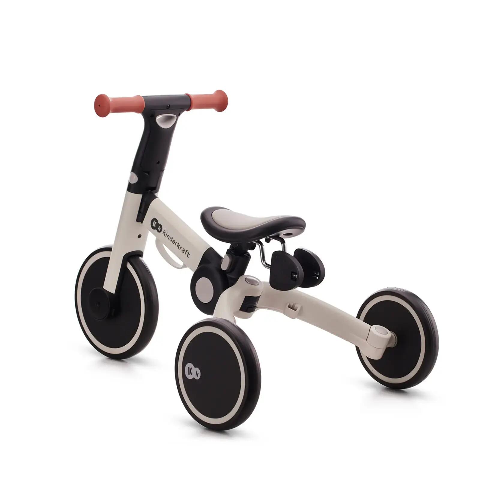Bicicleta Kinderkraft 4Trike , Transformabila in tricicleta, 8 inch, Silver/Grey 5/15