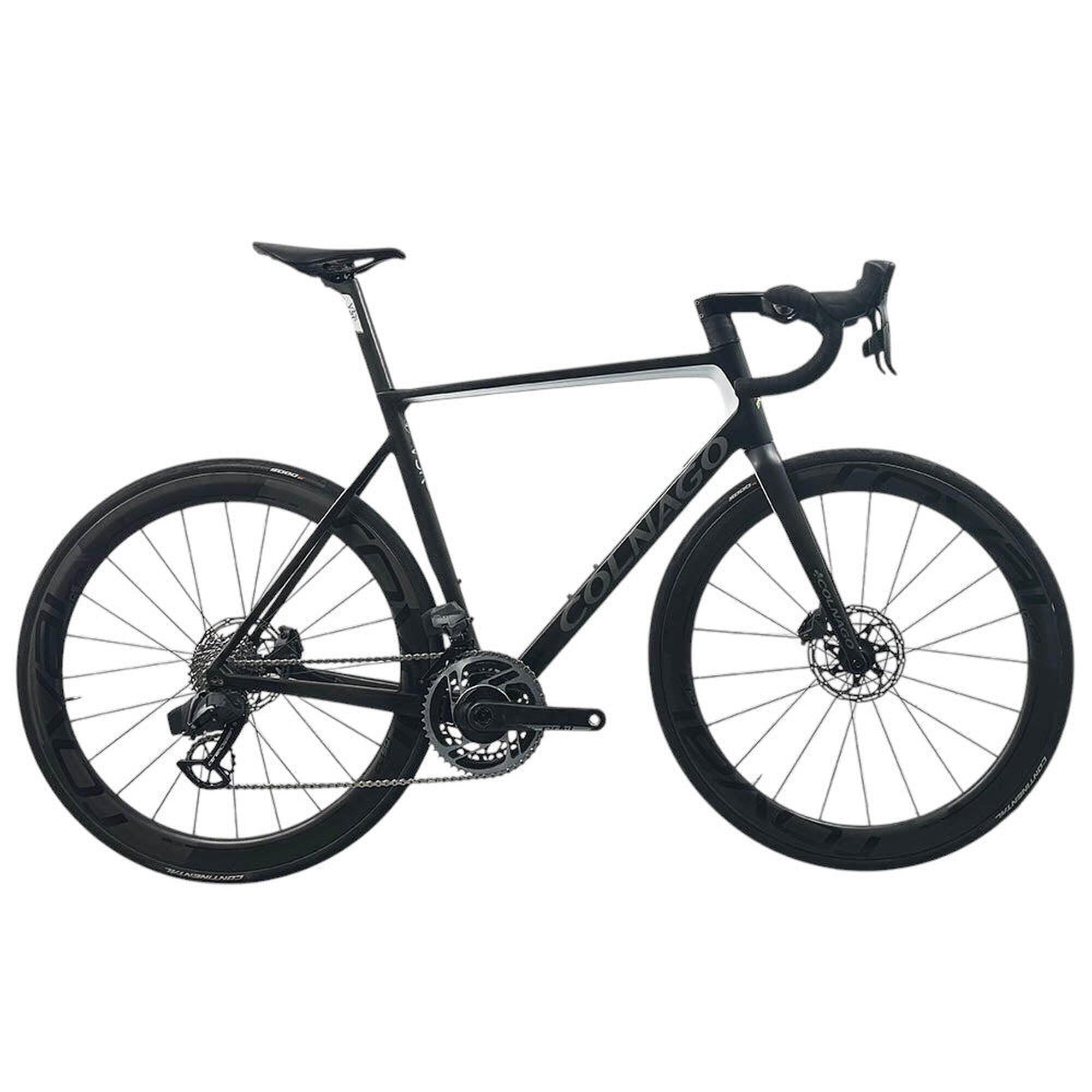Colnago - Reconditionné - Colnago V3rs Sram Force Axs - Excellent Etat - Vélo Route - Blanc|multicolore - 56-58 Cm - Decathlon